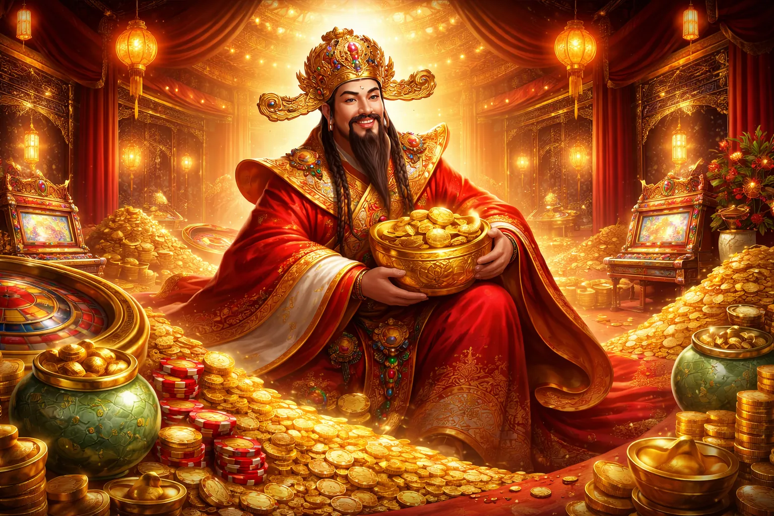 Hình ảnh hỗ trợ khách hàng của daga68 game, giải đáp các câu hỏi thường gặp với màu đỏ và trắng chủ đạo
